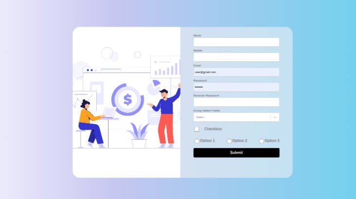 An easy-to-use form validation library for React, as of now it only supports email and required field validation