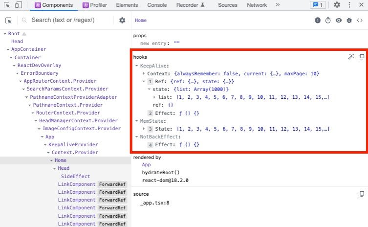 An easy-to-use keepAlive library exclusively for nextjs