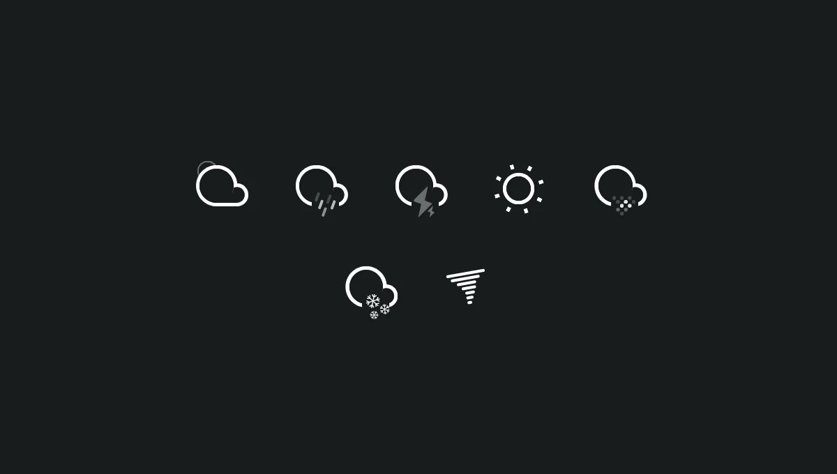 Animated Weather Icons