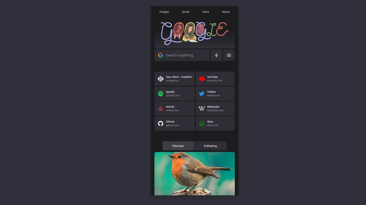 Google Search - Redesign