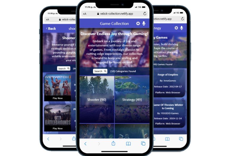 An immersive React app that leverages the FreeToGame API from RapidAPI