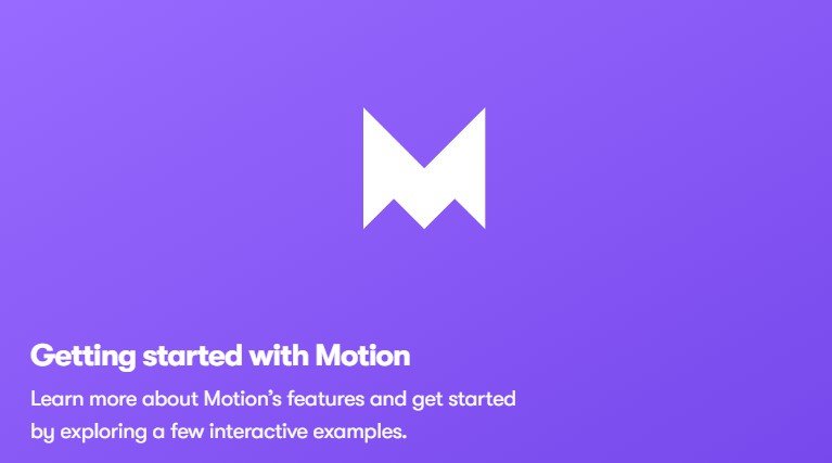 An open source, production-ready animation library for React