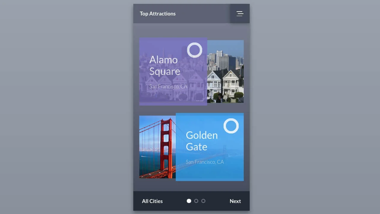CSS Exploration App Concept
