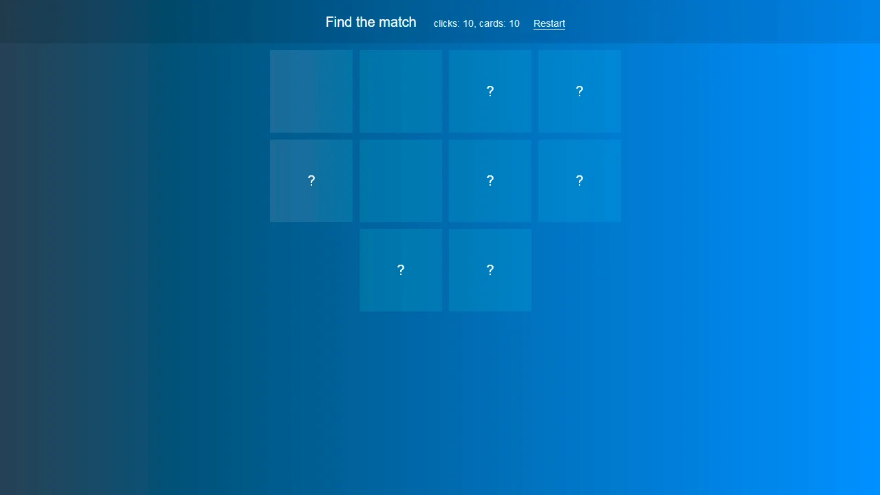 Find The Match - Memory Game