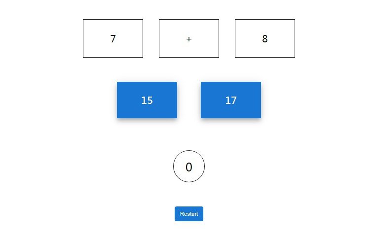 Answer Check Game Built With React