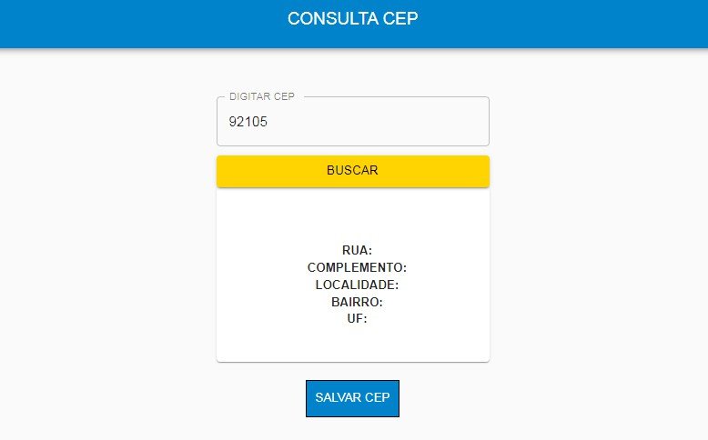API where the user makes a query for a zip code and stores in localStorage