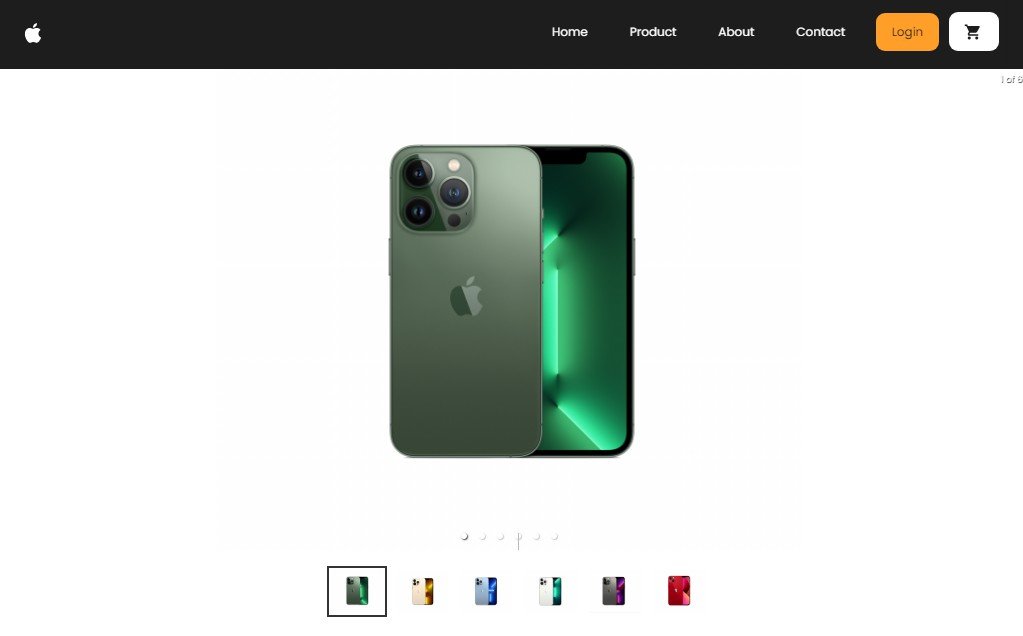 Apple App Built with React.js