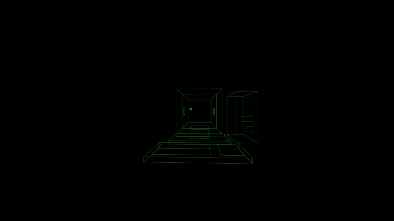 3D Canvas Computer And Pong