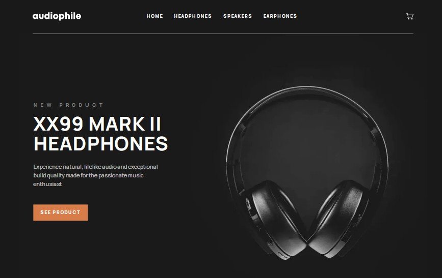Audiophile Ecommerce website built with NextJS