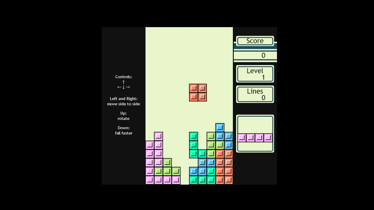 GameBoy Tetris Clone