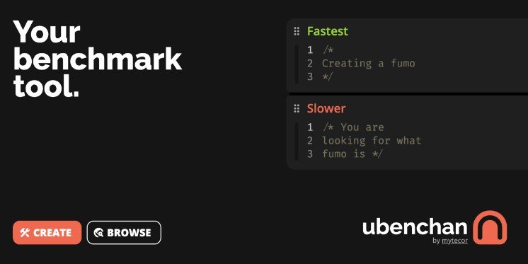 Beautiful browser benchmarks with React