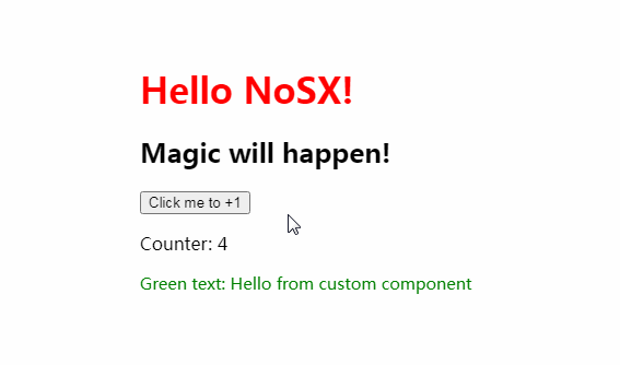 Better API for React — without JSX