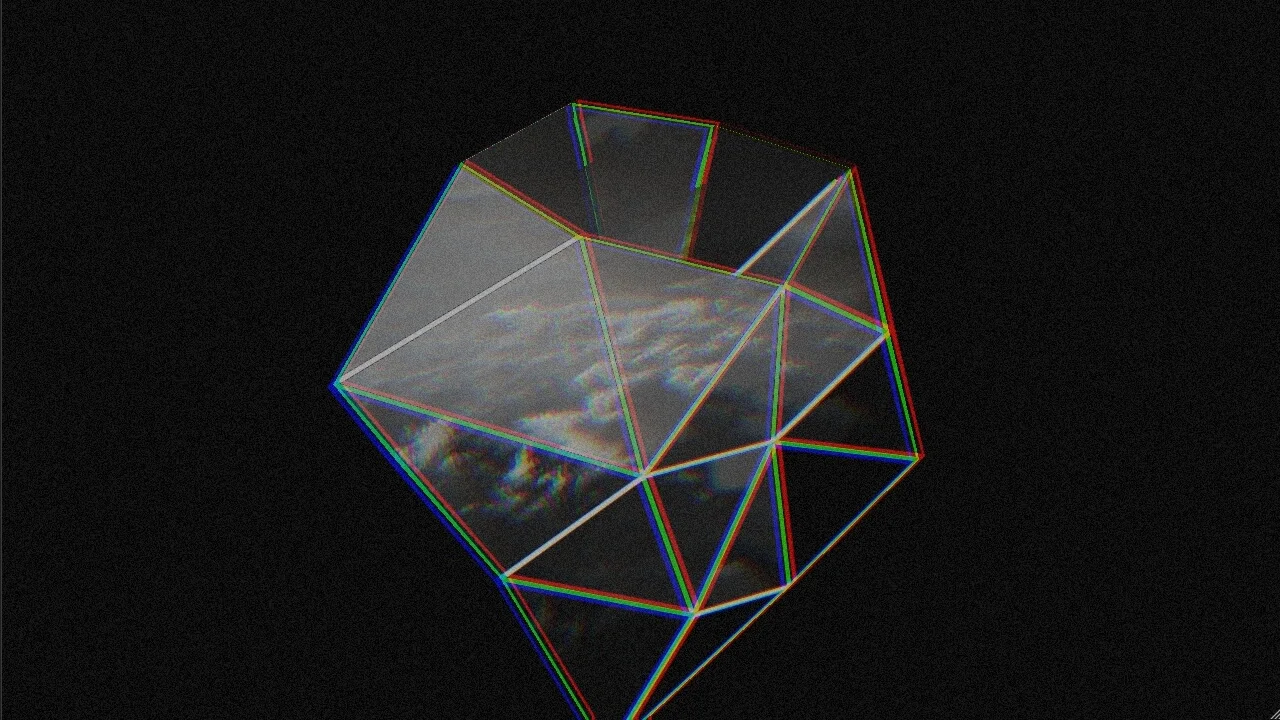 Grid Icosahedron Refraction