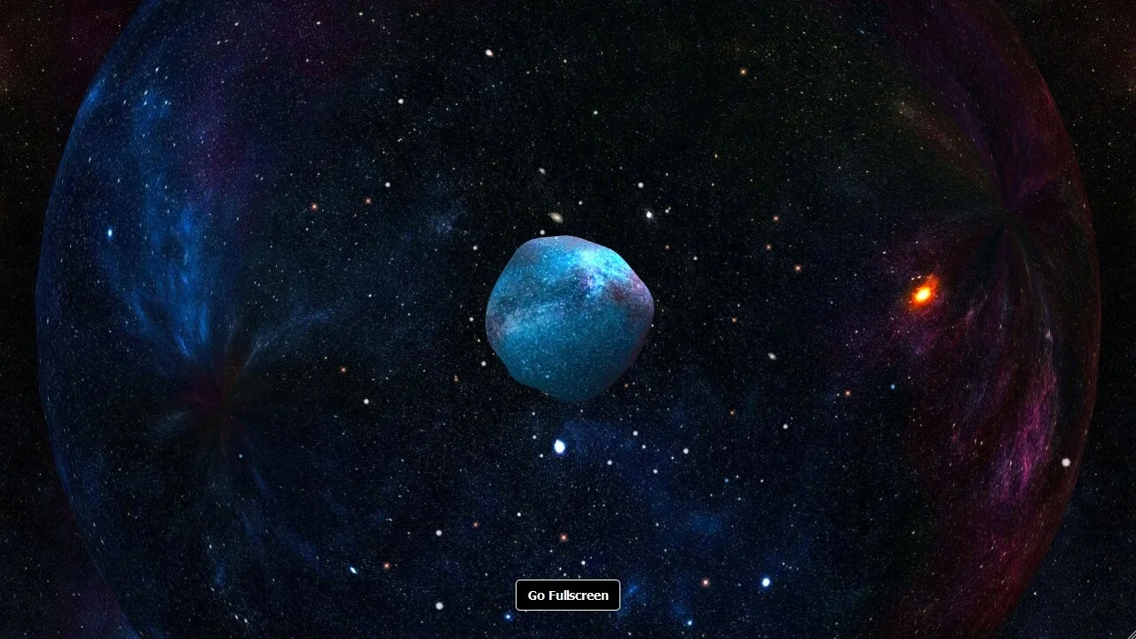 Space Globe - Three.js