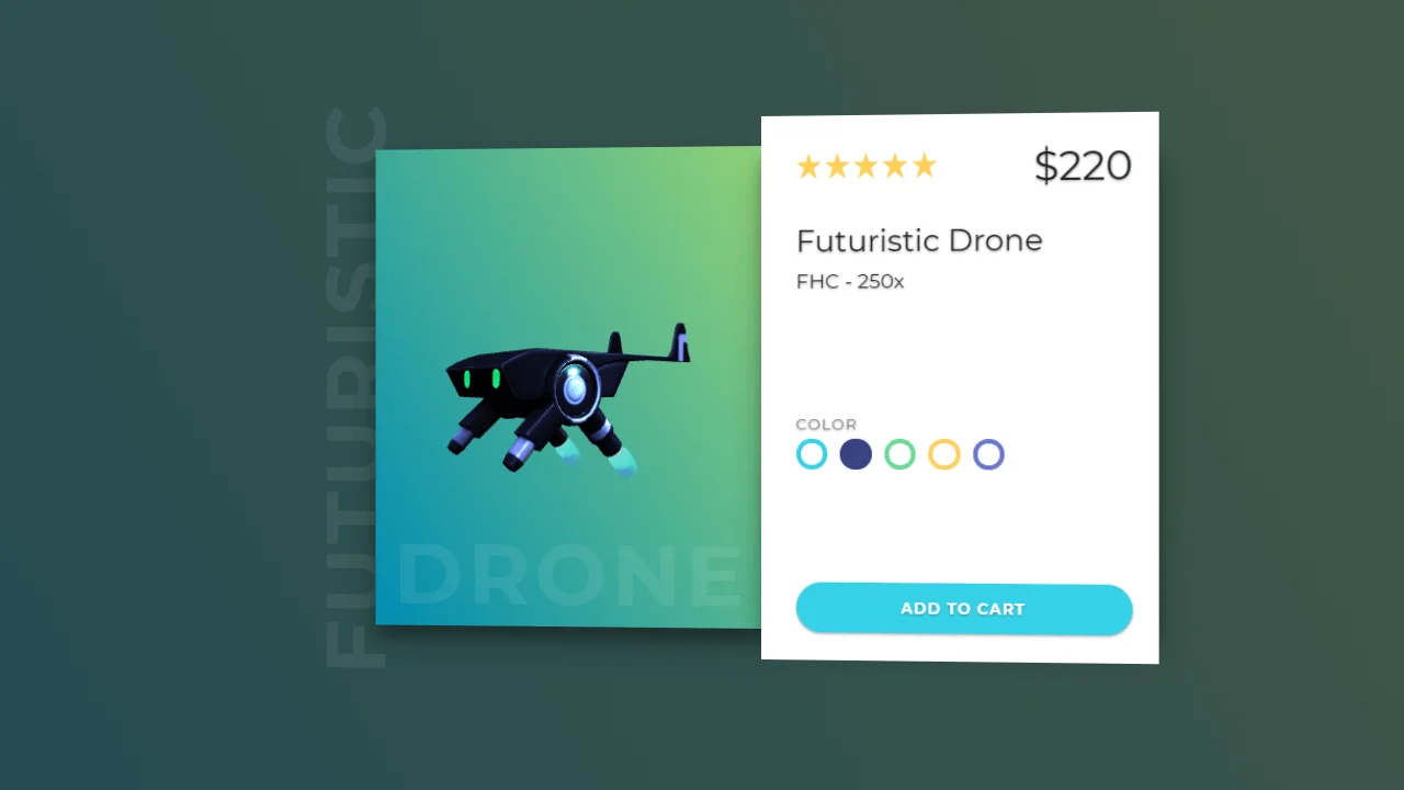 Product Card - Three JS