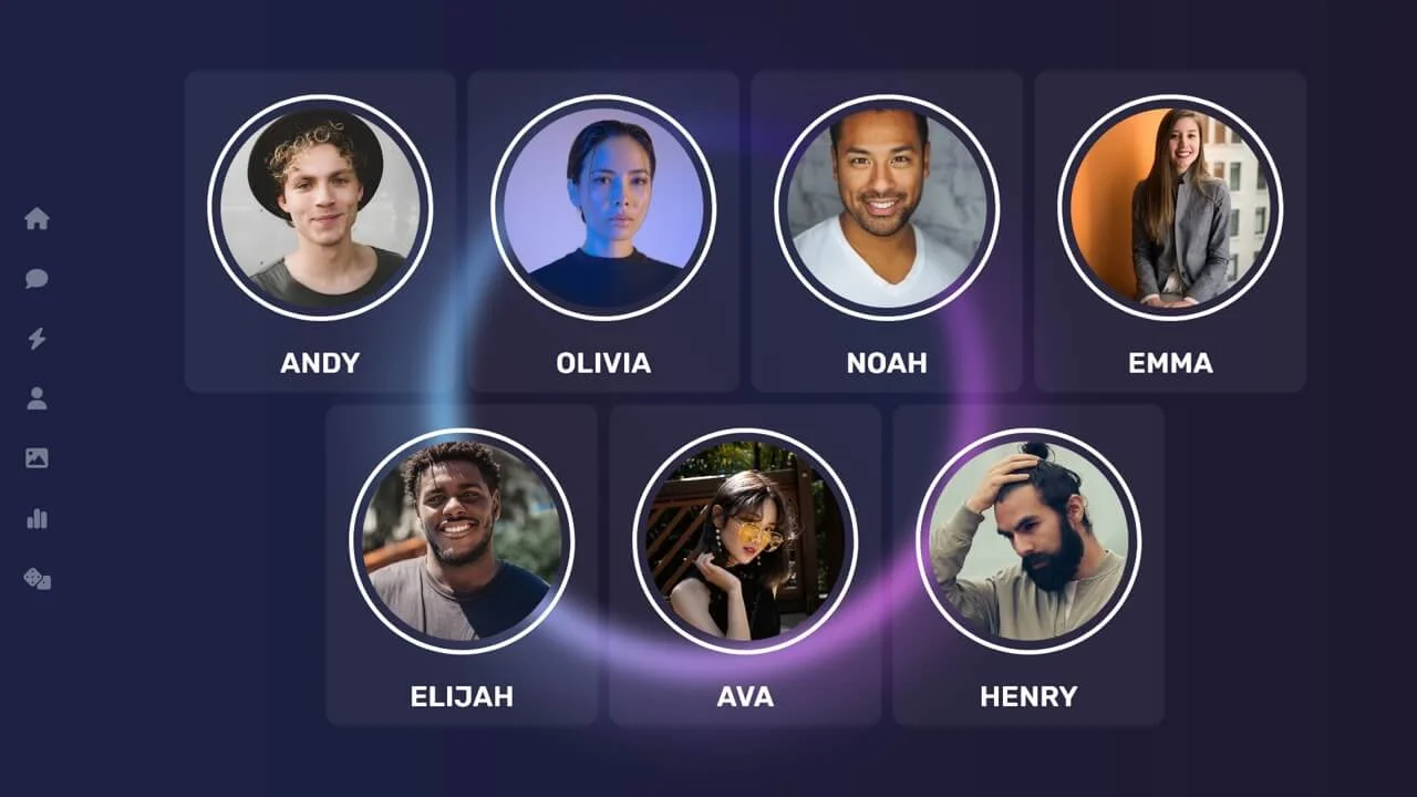 The Circle (Netflix) UI