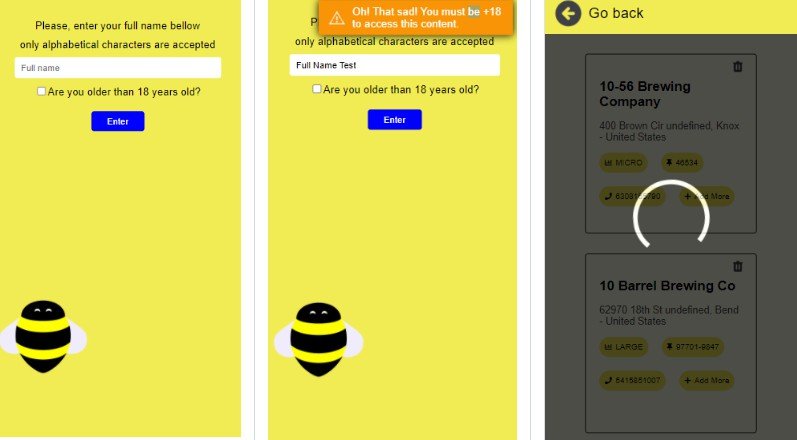 Chalenge Bees App Built Using React.js