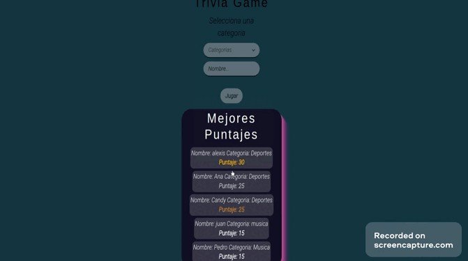 Challenge Trivia App With React.Js