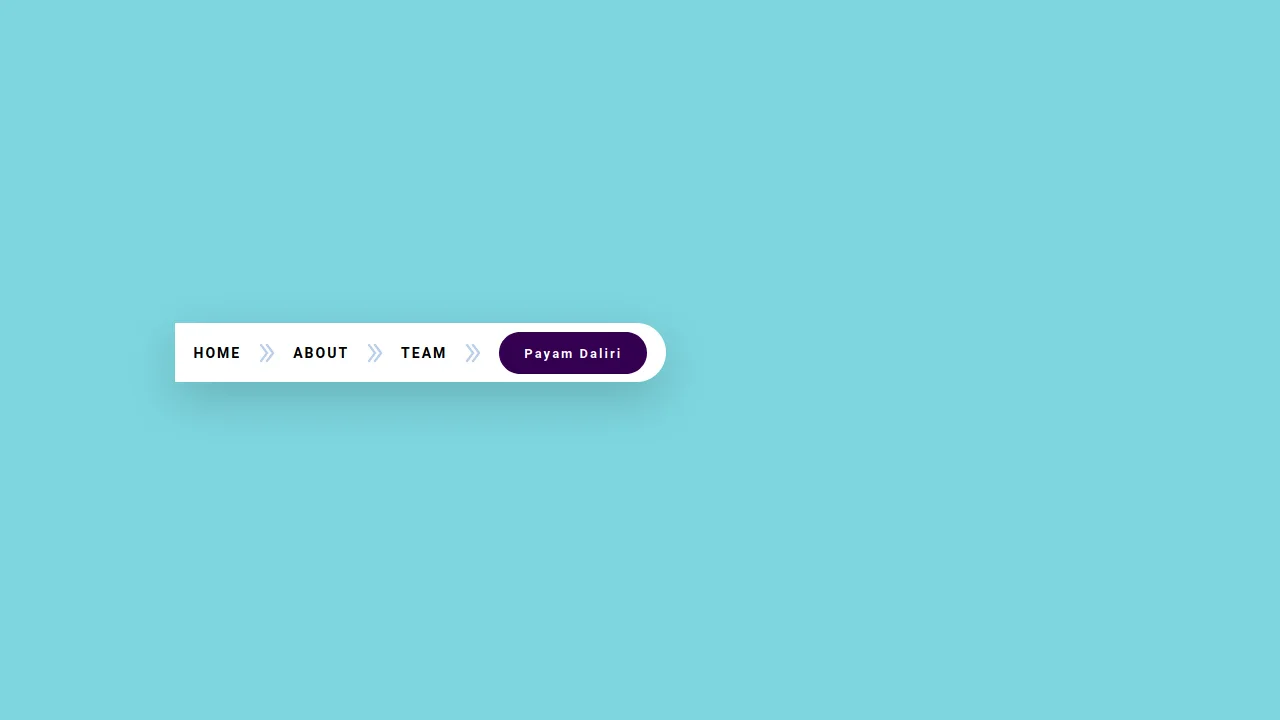 Bootstrap 4 Breadcrumb with Arrow and Button