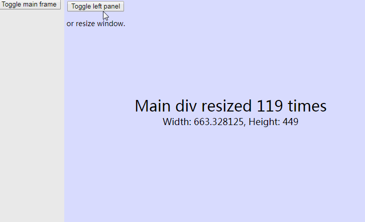 A Cross-Browser and Element Resize Detection for React