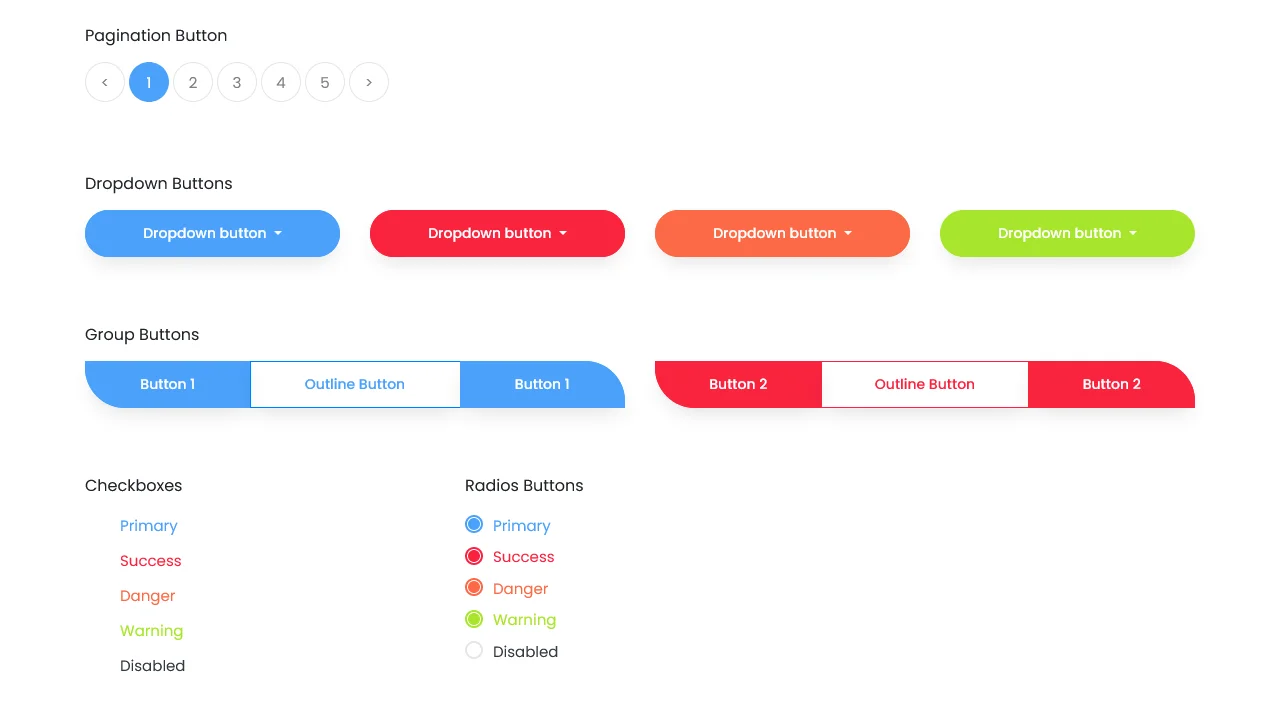 Bootstrap Buttons V18
