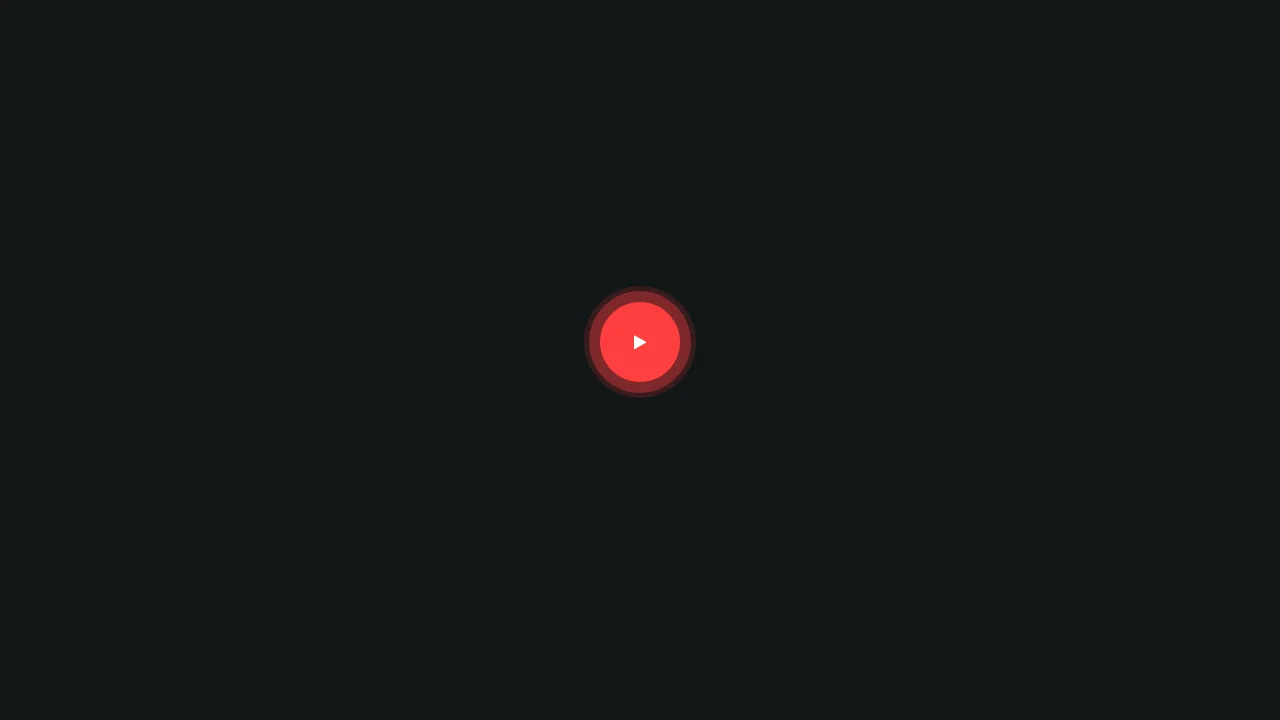 Bootstrap Animated Play Button