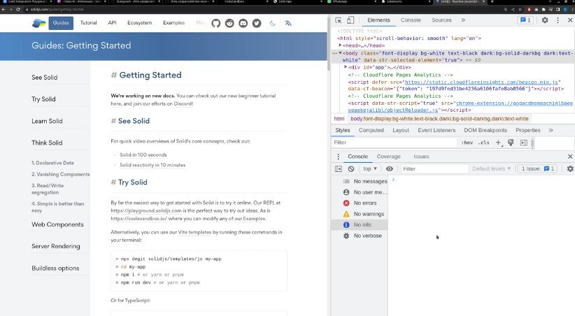 Chrome extension to generate tests for solidjs