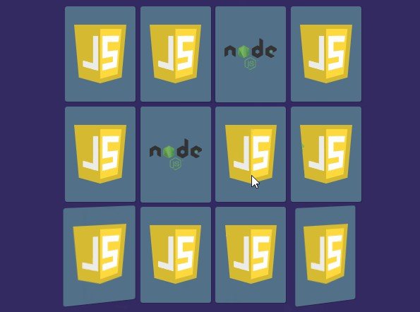 Classic card game, Flip the cards and match done in Vanilla JavaScript, Svelte, VUE, React