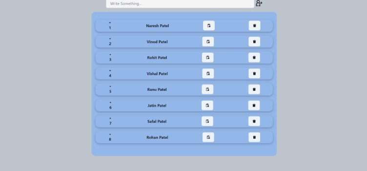 A CRUD Todo Application With Great UI