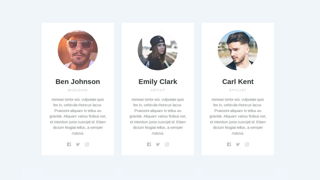 Team Cards