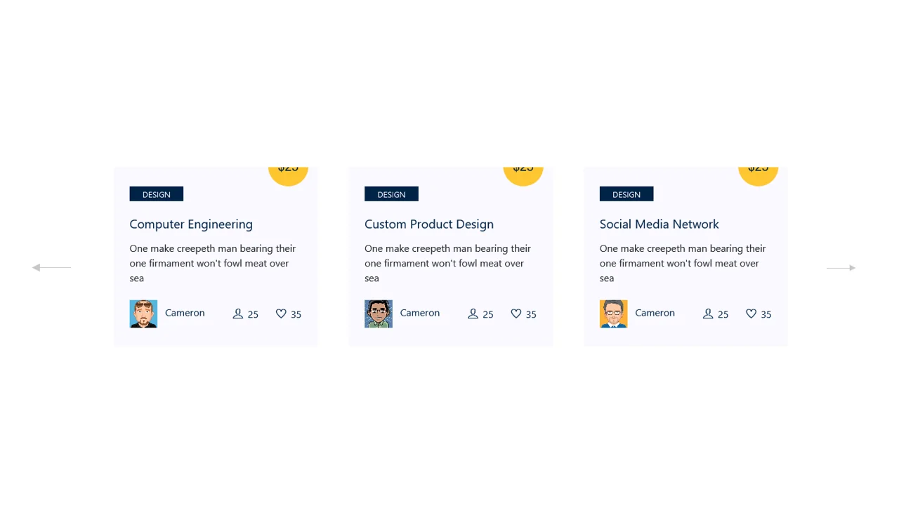 Bootstrap Owl Carousel Courses