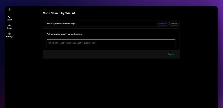 Code Search in natural language for React codebases