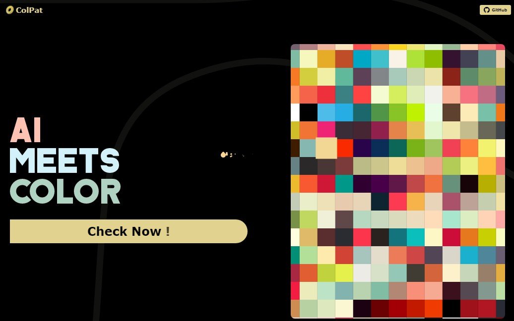 ColPat : Color Palette and Design Tool built with React