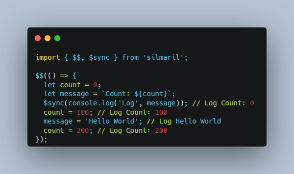 Compile-time reactivity for JS