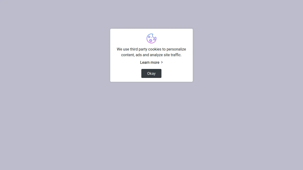 Bootstrap Cookies Consent