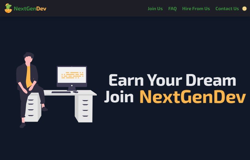 CRA multi-purpose template developed by NextGenDev discord mentors