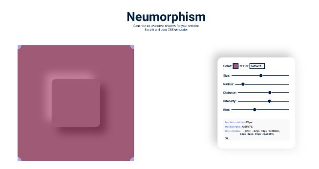 Create awesome shadows for your website. Simple and easy CSS Generator