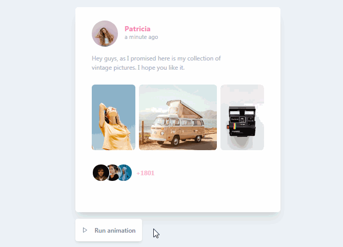 Create beautiful immersive React hero animations using shared components