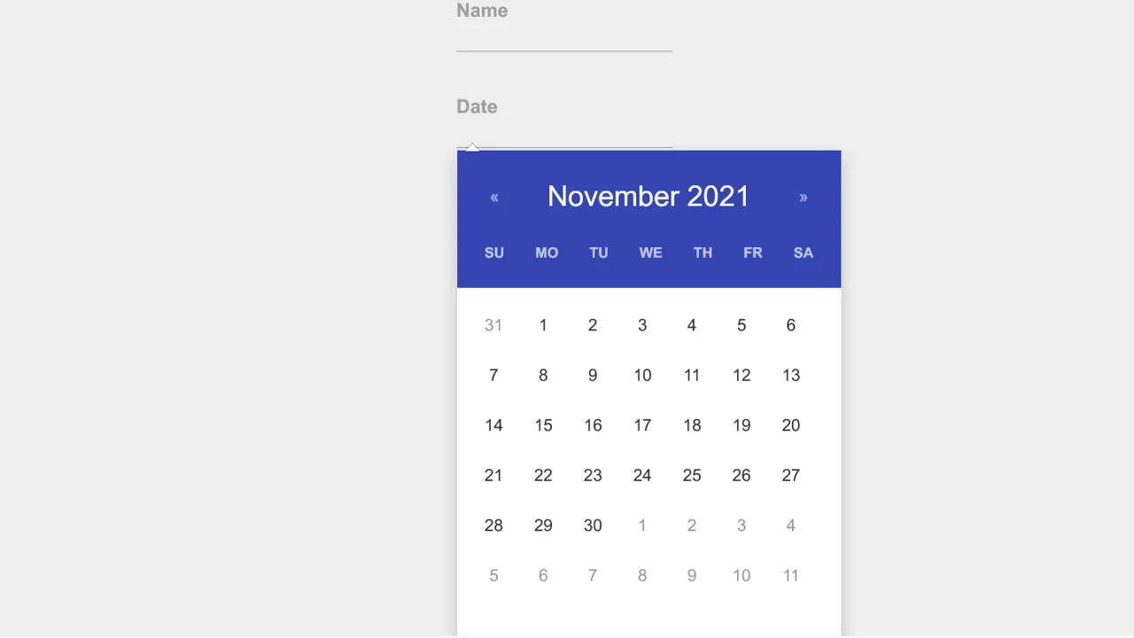 Bootstrap Datepicker