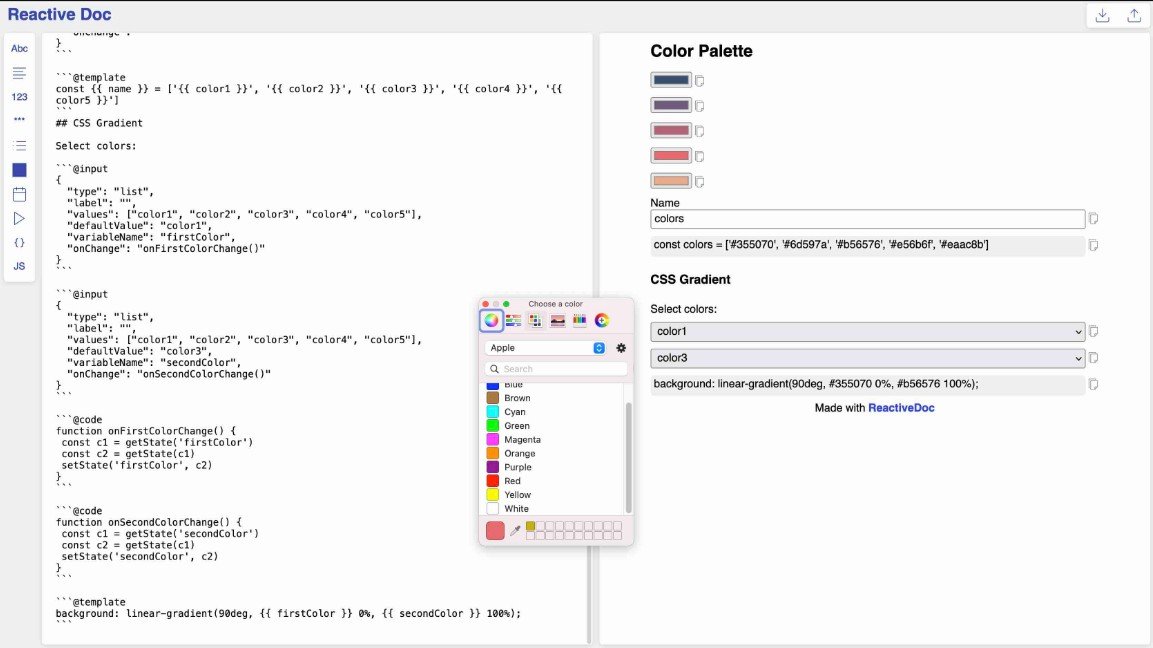 Create Interactive Documents with Plain Text Written in React