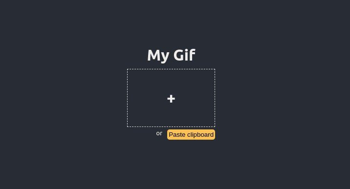 Create your gifs in a very simple way with this web application