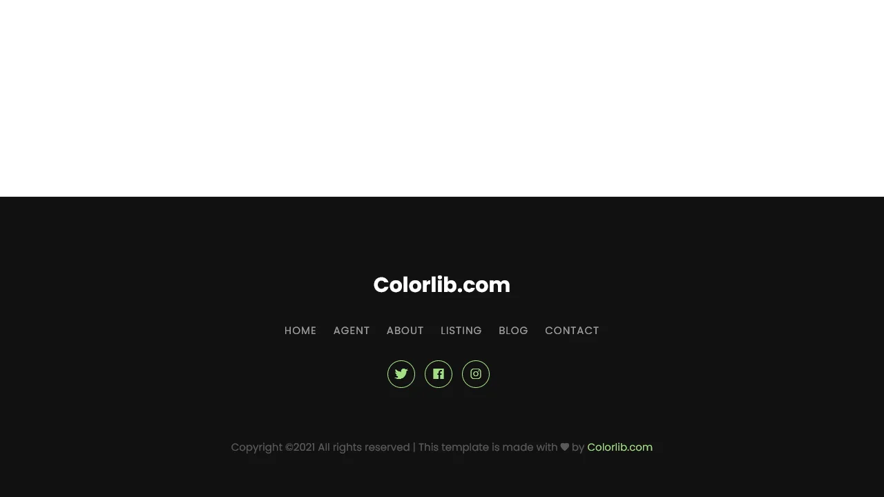 Bootstrap Footer #17