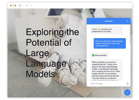 Custom conversational assistants for your React app