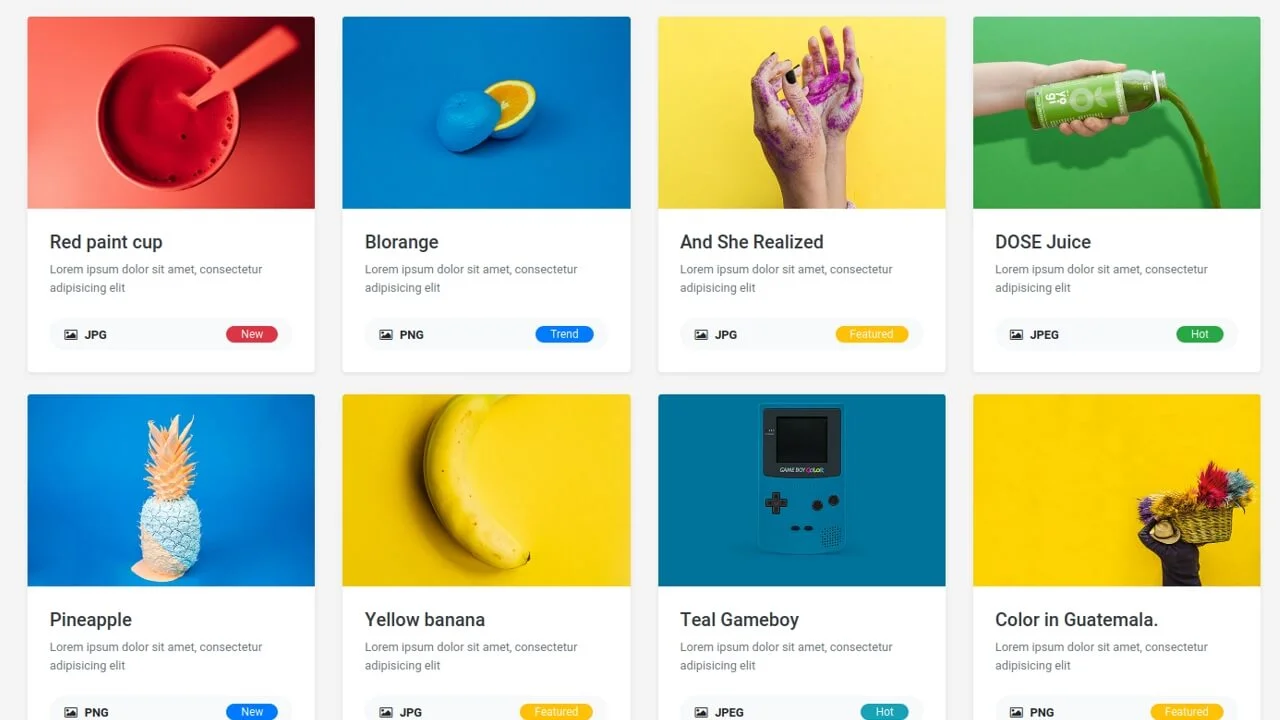 Bootstrap Photo Gallery