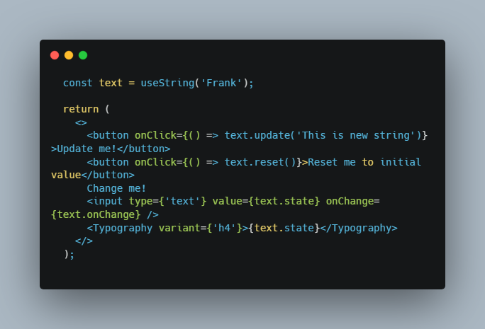 Custom utility React hooks for better React development. Prevent from lots of code duplication with these utility hooks