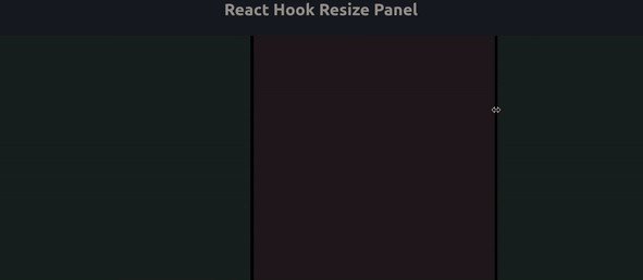 Dead simple resizable panel Using React Grid Layout and React Hooks