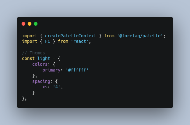 Design tokens framework with atomic classes for React and Master CSS