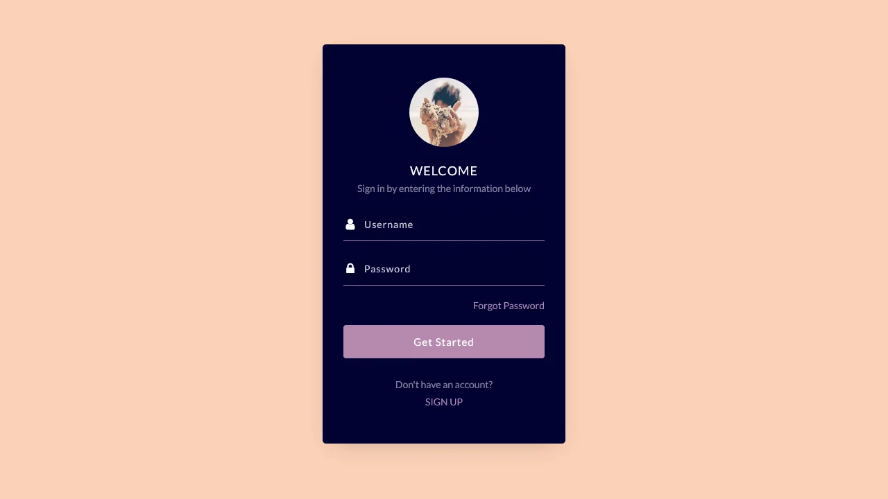 Bootstrap Login Form #19