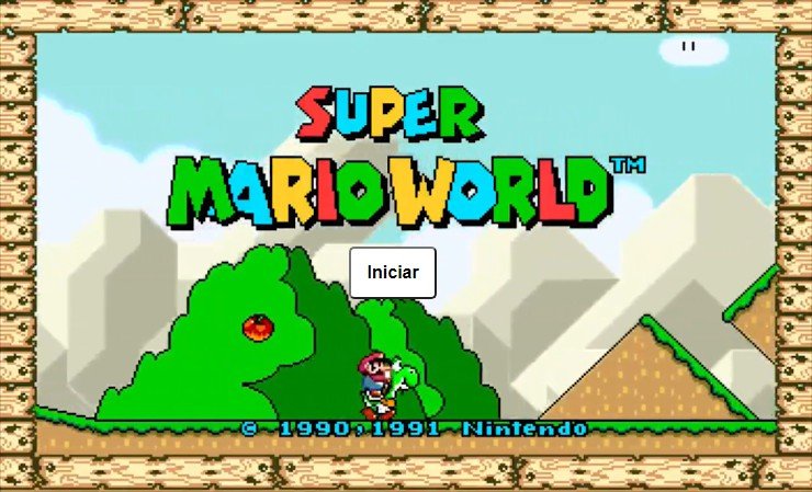 Dinosaur game when you don't have internet, but as if it were mario bros game
