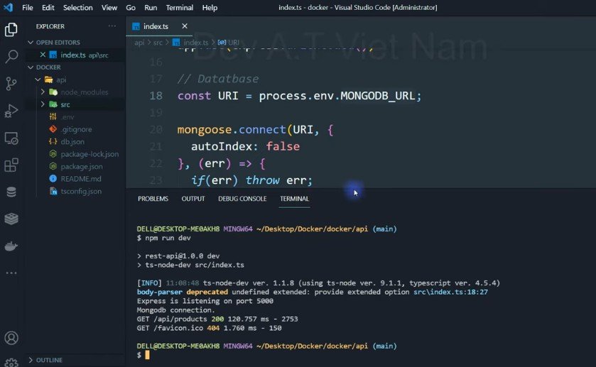 Docker Tutorial | Nodejs + Express + Mongodb + React + Redis + Nginx